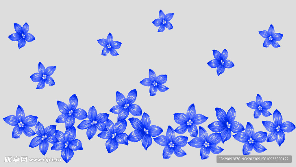 青花瓷花纹