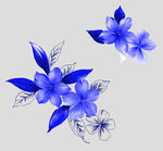 青花瓷花纹