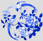 青花瓷花纹