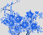 青花瓷花纹
