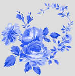 青花瓷花纹