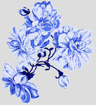 青花瓷花纹