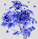 青花瓷花纹