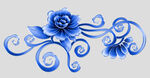 青花瓷花纹