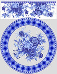 青花瓷花纹