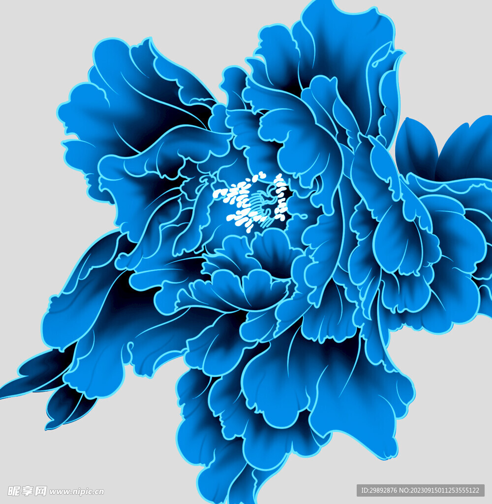 青花瓷花纹