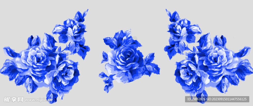 青花瓷花纹