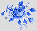 青花瓷花纹
