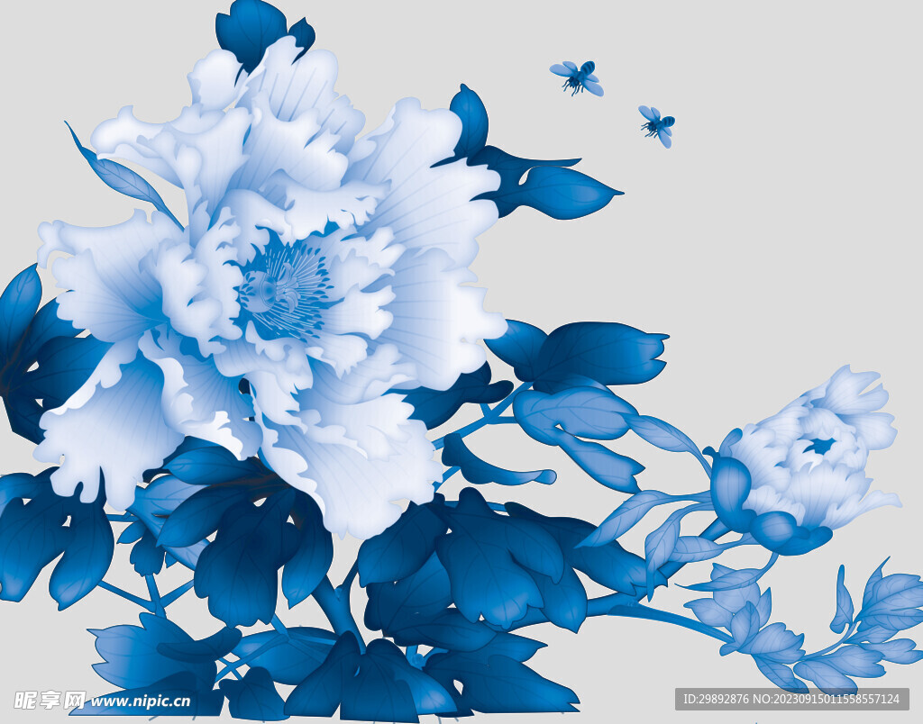 青花瓷花纹