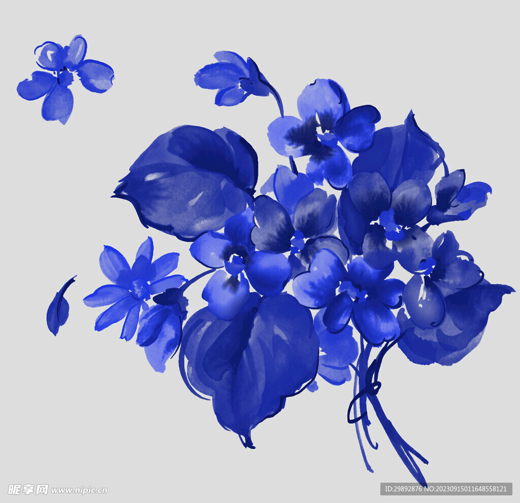 青花瓷花纹
