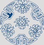 青花瓷花纹
