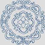 青花瓷花纹