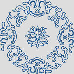 青花瓷花纹