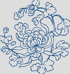 青花瓷花纹