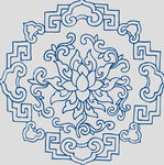 青花瓷花纹