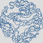 青花瓷花纹