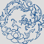 青花瓷花纹