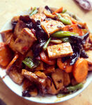 家常菜烧豆腐