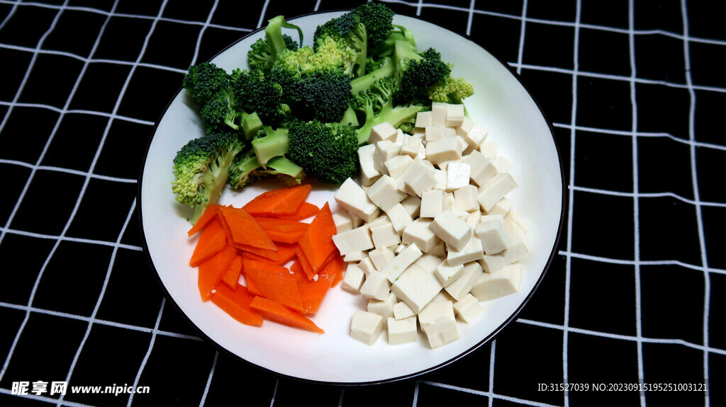 豆腐食材图片