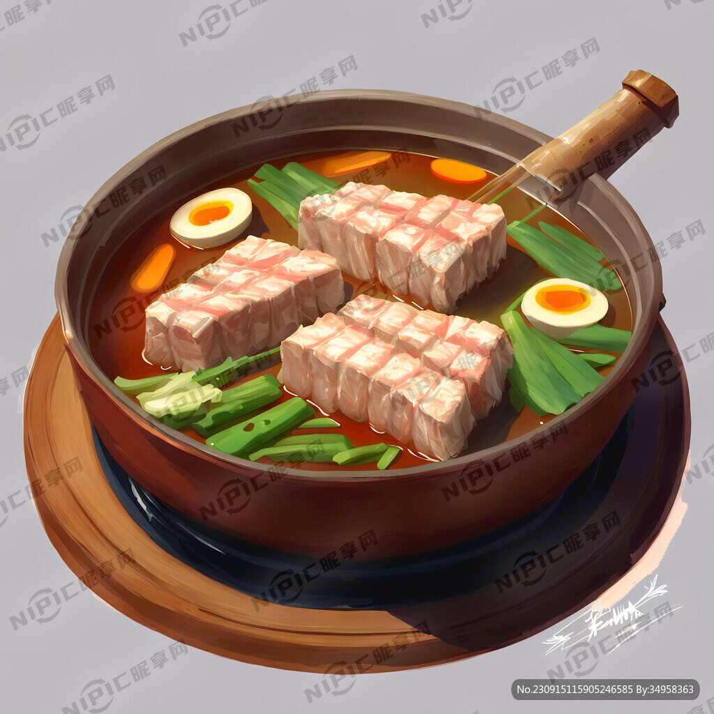 鱼片羊肉火锅的图片