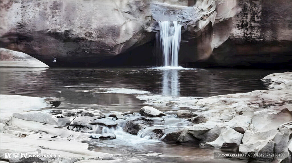山涧流水