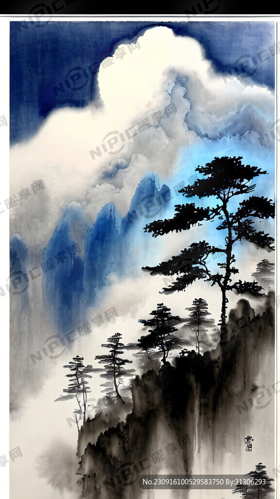 梦幻唯美炫酷背景 超高清 工笔