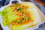 剁椒蒸娃娃菜图片