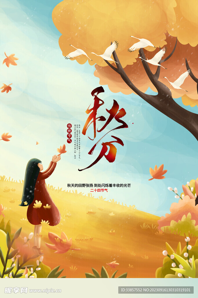 秋分海报           