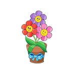 卡通花艺