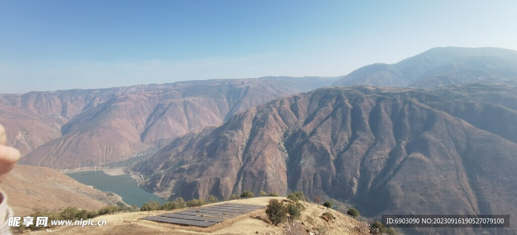 金沙江峡谷  大峡谷    山