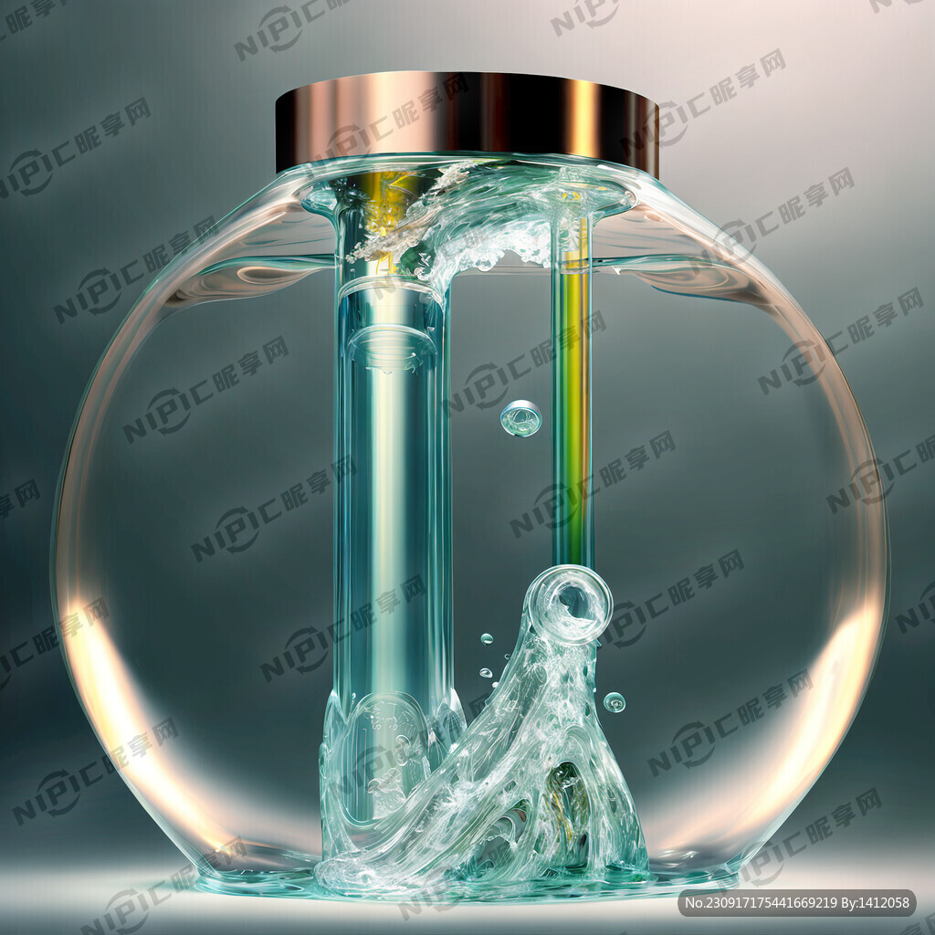 透明玻璃制作的下水管道