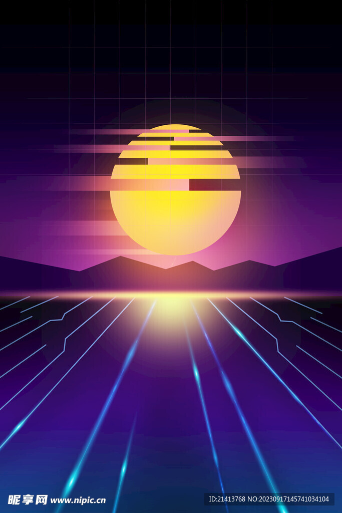 梦幻梦想背景 
