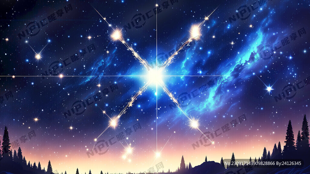星座 银河 奇异夜空