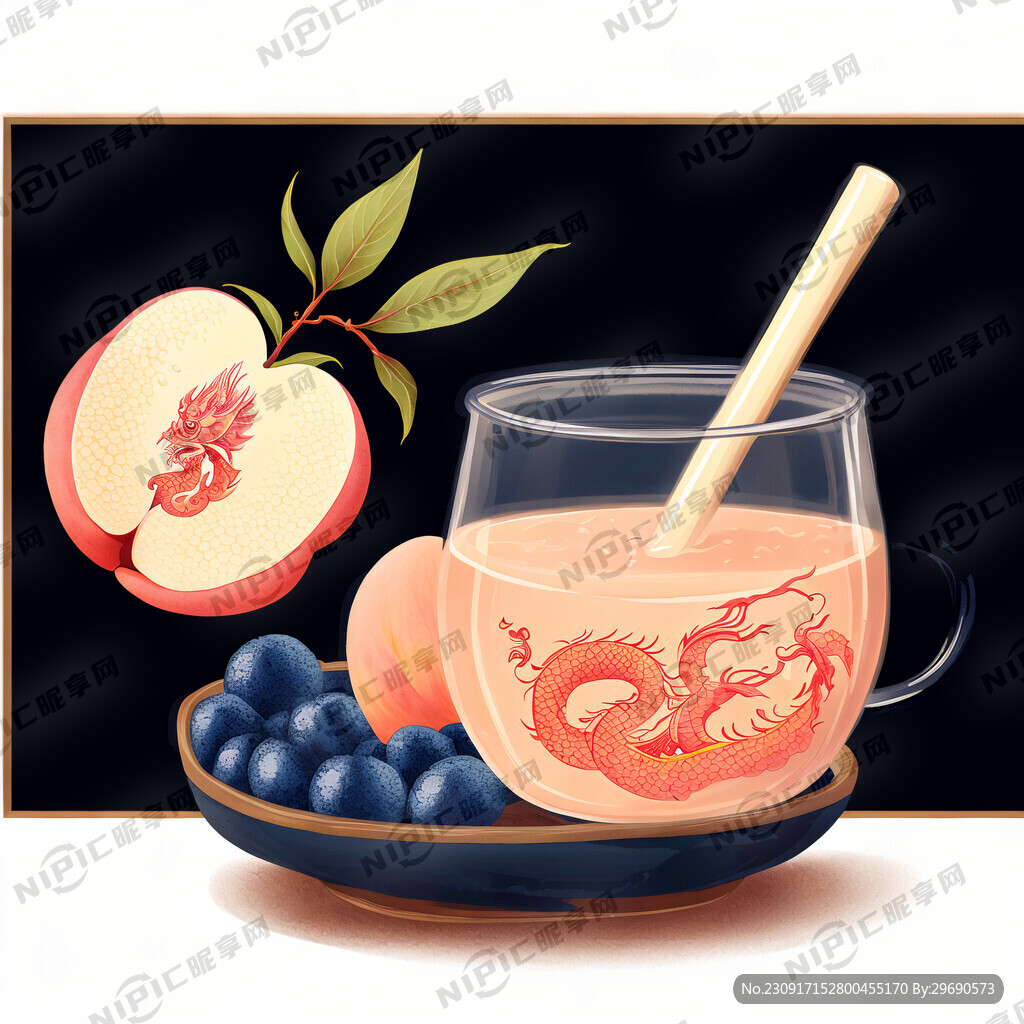 香桃乌龙鲜奶茶海报