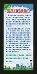 综合门诊部 简介展架