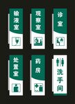 综合门诊部 门牌标牌