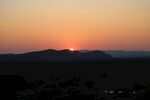 夕阳下山