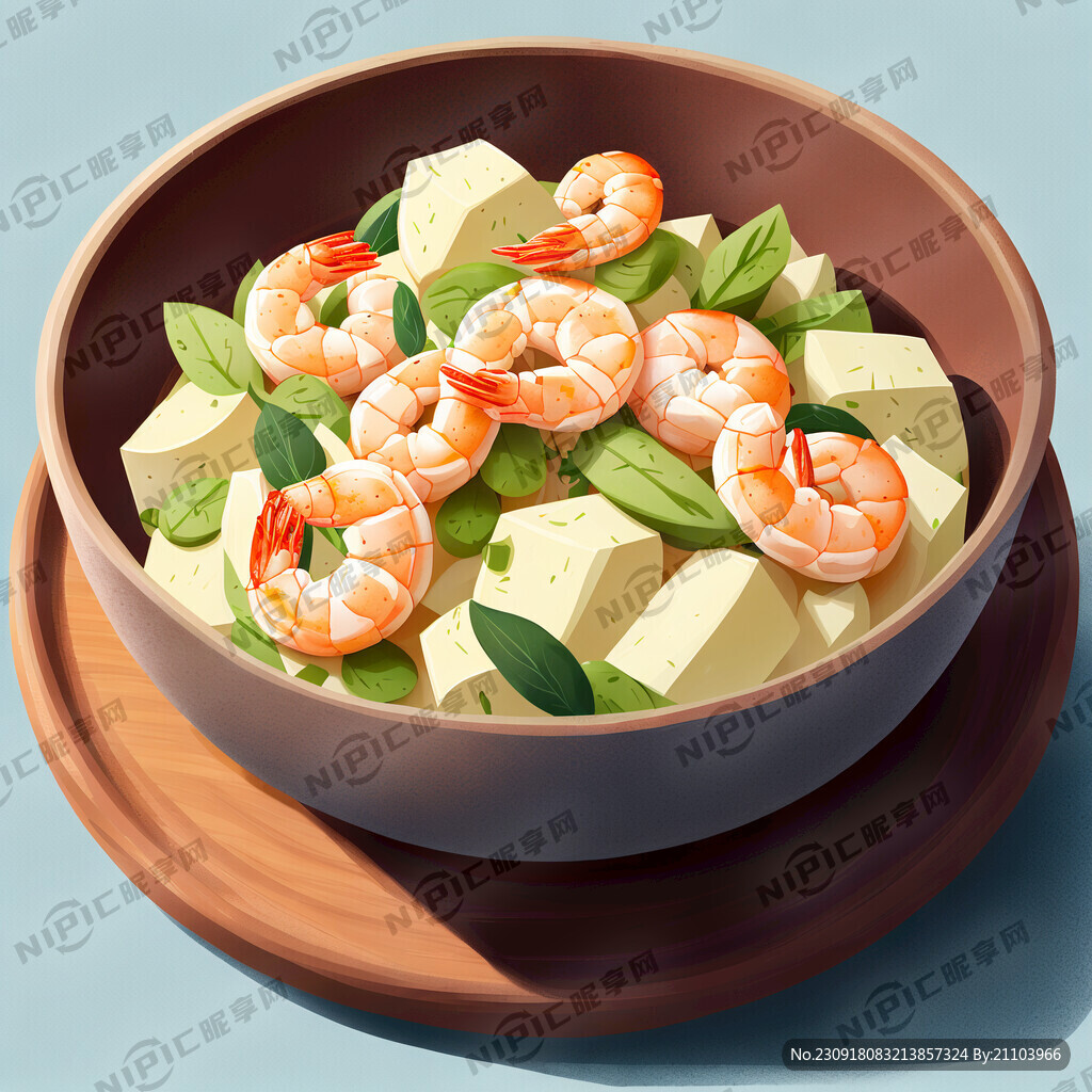 土豆虾仁沙拉