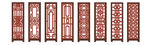 中国风花纹古典中式边框元素