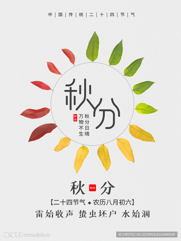 秋分海报           