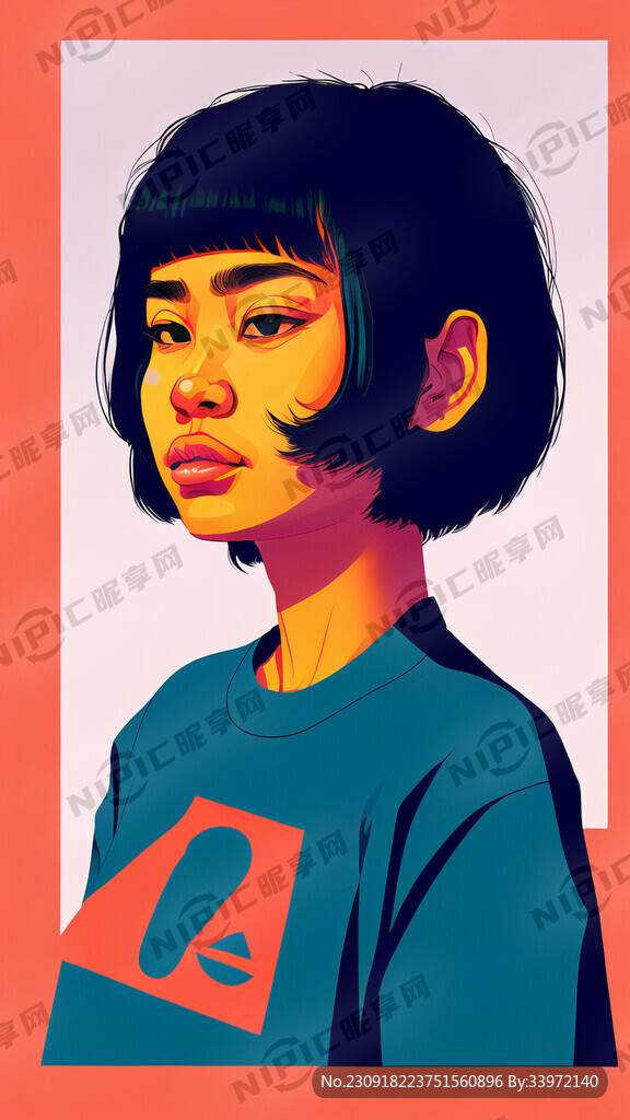 东南亚简约大方年轻创意鲜艳