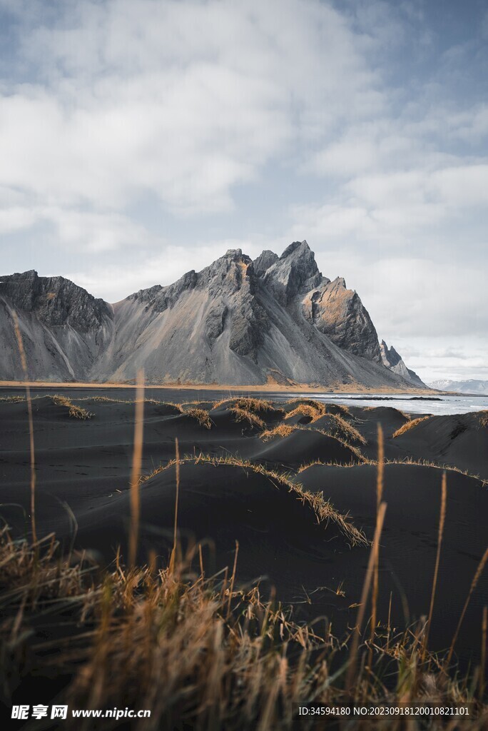 海滩山