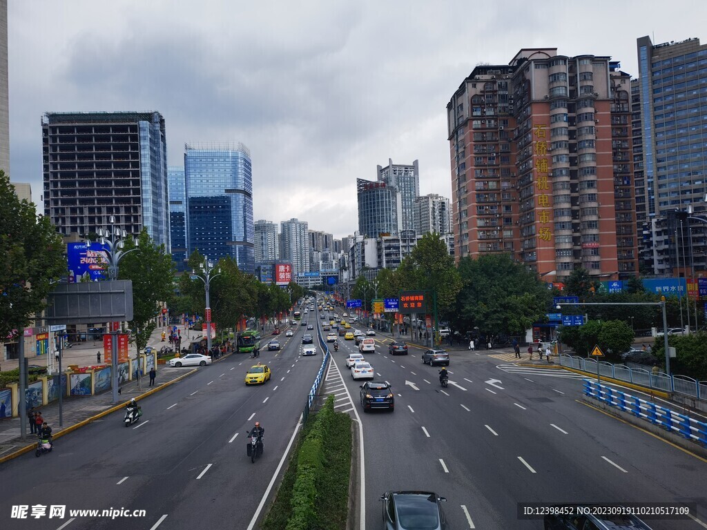 重庆城市街景