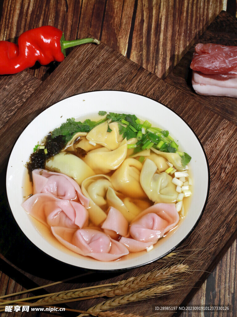 果蔬馄饨