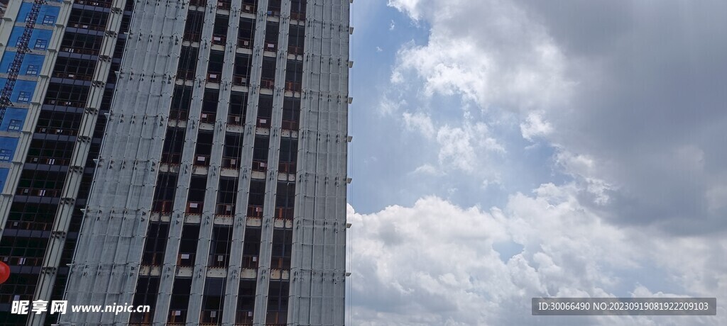 建筑工地  城市风景 高楼大厦