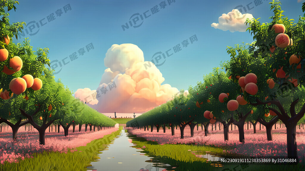 水蜜桃园