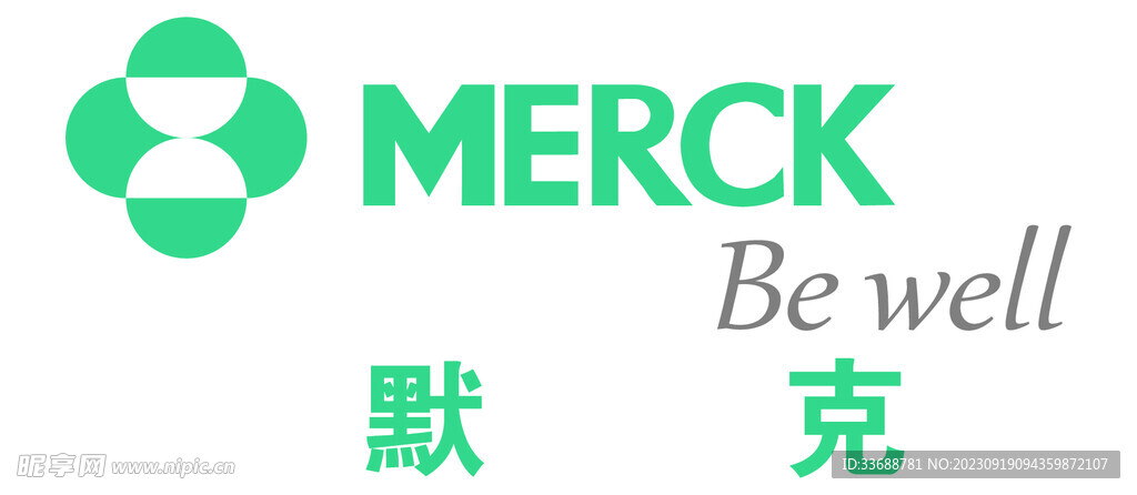 默克矢量logo