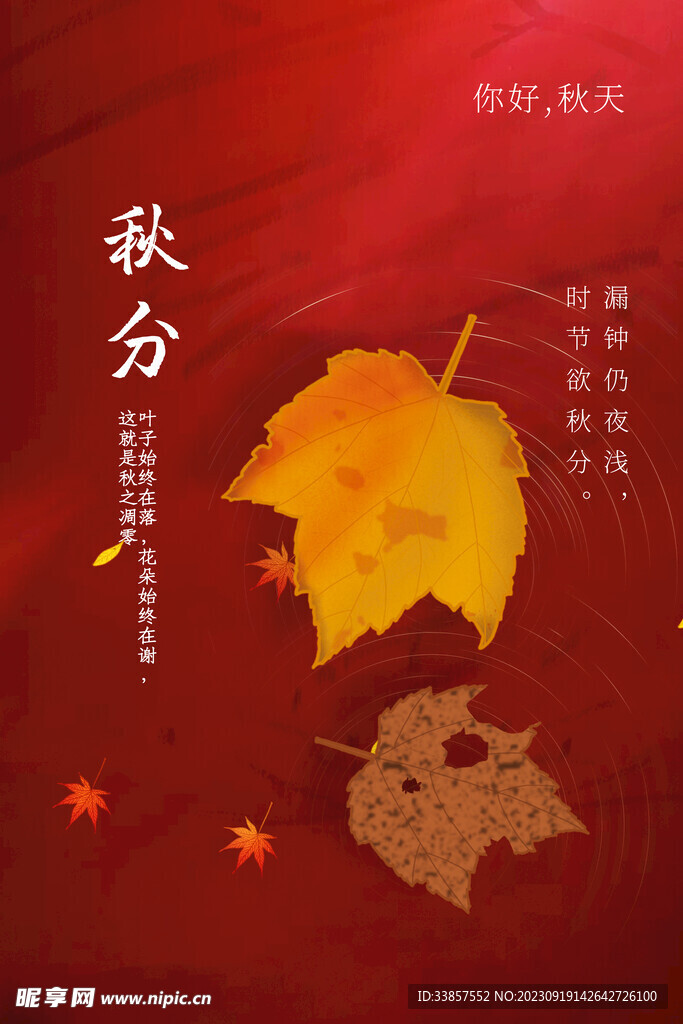 秋分海报           