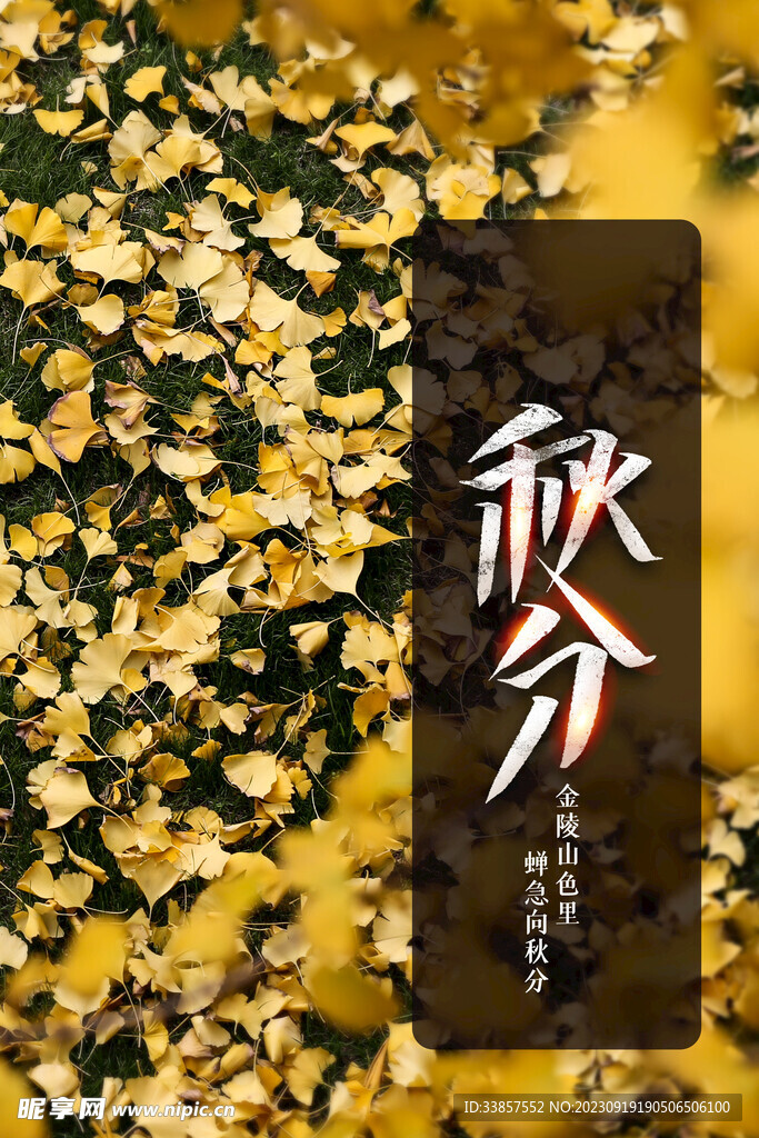 秋分海报           