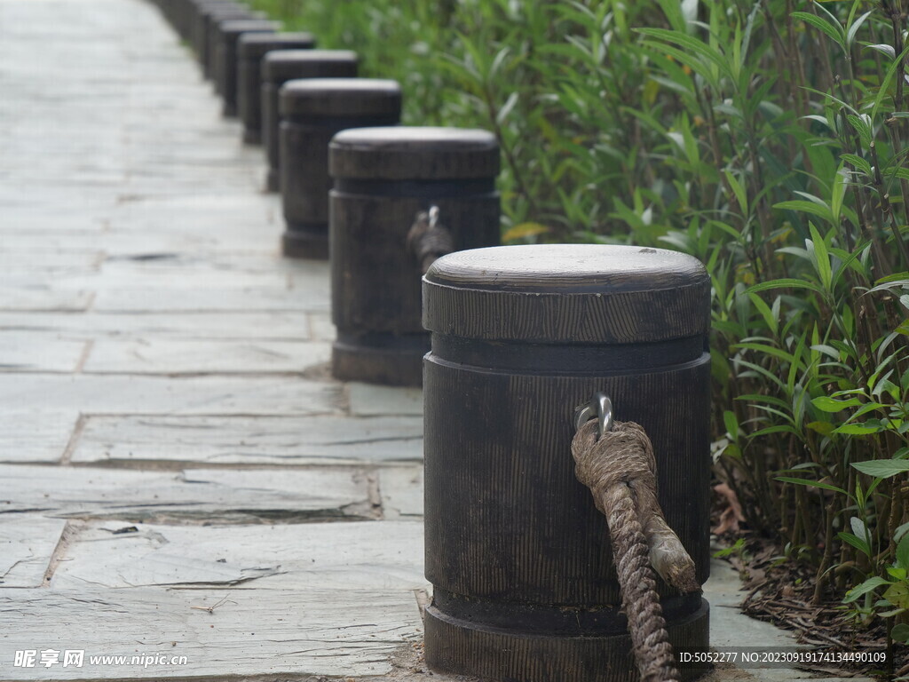 公园道路墩子栏杆